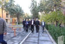 گزارش تصویری بازدید رئیس صندوق رفاه دانشجویی از خوابگاههای دانشگاه